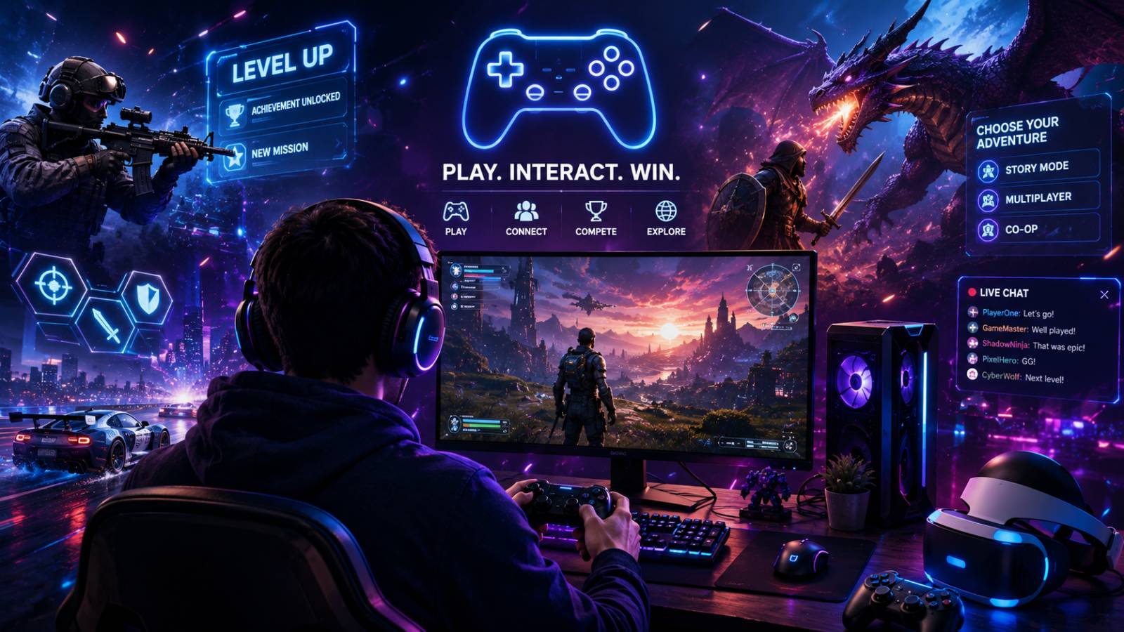 Gaming and Interactive Experiences